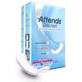 Attends Discreet Female Incontinent Pad Maximum 13" L Maximum, PK 200 ADPMAX